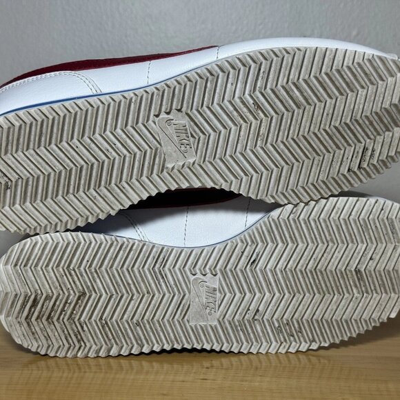 Size 5.5 - Nike Cortez Forest Gump Mens Sneakers Red White Blue 904764-103 Shoes - Picture 9 of 10